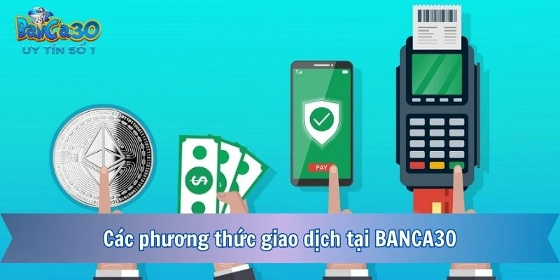 Các phương thức giao dịch tại BANCA30